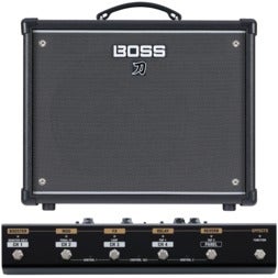Boss Katana 50 EX Gen 3 50W guitar amplifier combo with GA-FC EX footswitch