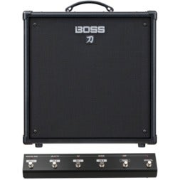 Boss Katana-110 Bass 60W basgitaarversterker combo met voetschakelaar