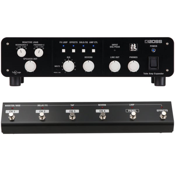 Boss WAZA Tube Amp Expander met voetschakelaar