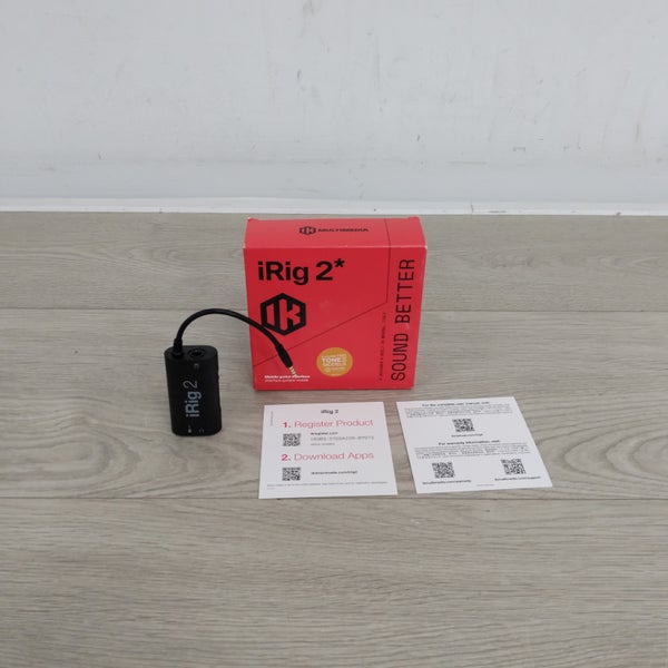 (B-Stock) iRig 2 Guitar Interface for iOS & MacOS