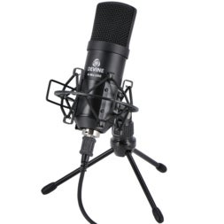 (Stock B) M-Mic USB BK micro à condensateur noir