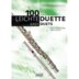 Hage MusikVerlag EH 1504 100 Easy Duets for 2 Flutes dwarsfluitboek