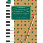 Hage MusikVerlag EH 1095 Christmas Time for Recorder & Piano blokfluitboek