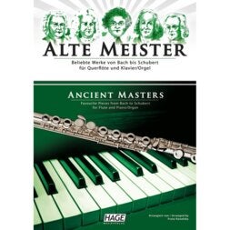 Hage MusikVerlag EH 1512 Ancient Masters for Flute and Piano/Organ livre pour flûte traversière
