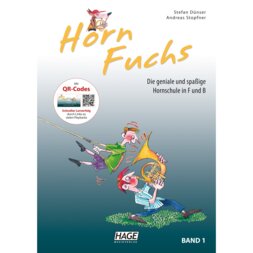 Hage MusikVerlag EH 3813 Horn Fuchs Band 1 + QR-Codes lesmethode