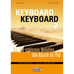 Hage MusikVerlag EH 3755 Keyboard Keyboard 2 keyboardboek