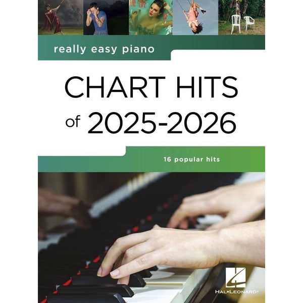 Hal Leonard Really Easy Piano: Chart Hits of 2025-2026