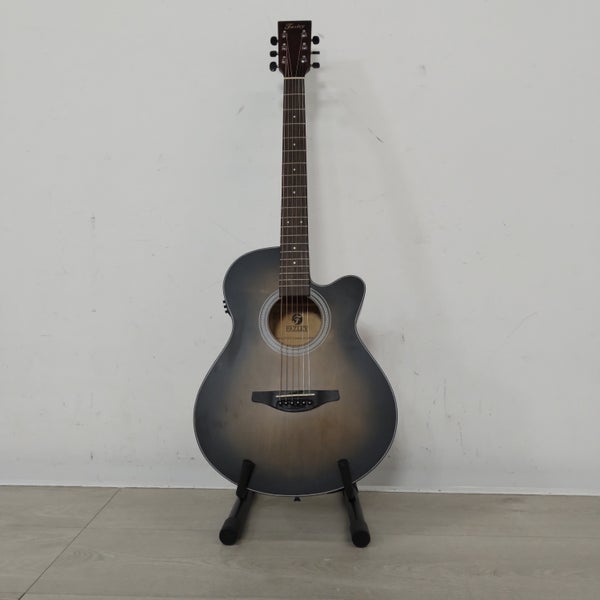 (Stock B) W55-COL-BR-EQ ColourTune guitare électro-acoustique folk marron