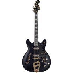 Hagstrom 67 Viking Black Gloss elektrische gitaar