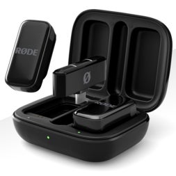 (B-Stock) Wireless Micro USB-C Black Clip-On Microphone