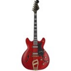 Hagstrom 67 Viking Wild Cherry Transparent elektrische gitaar