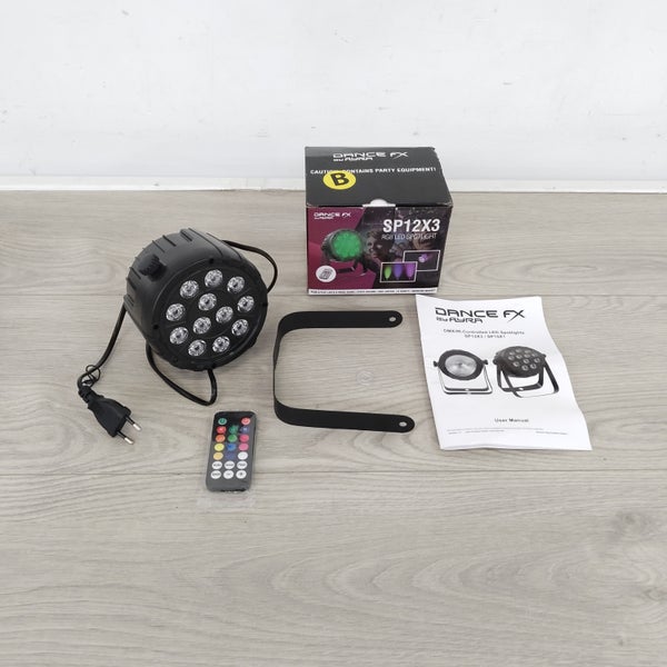 (Stock B) DanceFX SP12X3 RGB projecteur LED