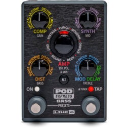(Stock B) POD Express Bass pédale multi-effets pour basse