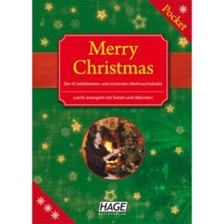 Hage MusikVerlag EH 1078 Merry Christmas Pocket songboek