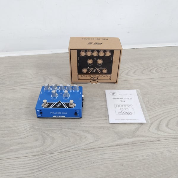 (B-Stock) PE-5 Preamplificatore per basso / EQ a 5 bande / Direct Box / Pedale Boost