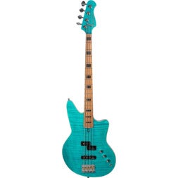 (Stock B) Artisan Aegean Flame basse électrique PJ