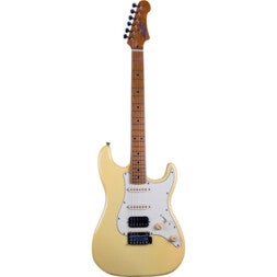 (Stock B) JS-400 Vintage Yellow guitare électrique