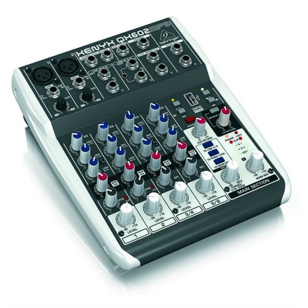 Behringer Xenyx QX602MP3 console de mixage