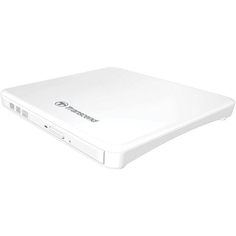Transcend TS8XDVDS-W graveur DVD portable ultra fin, blanc