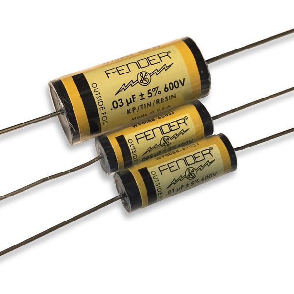 Fender condensador para amplificador Pure Vintage 'amarillo'  .01uF @ 600V KTR