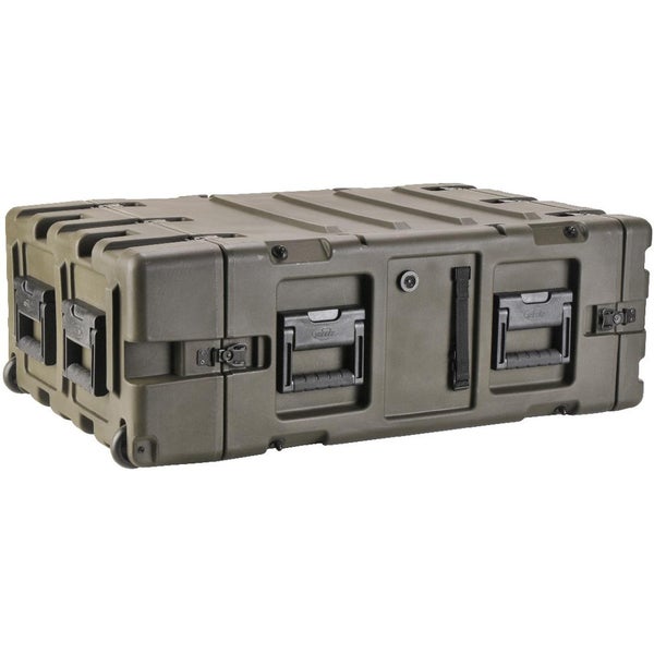 SKB 4U avtagbar Shock rack (grön) 992 x 605 x 344 mm 