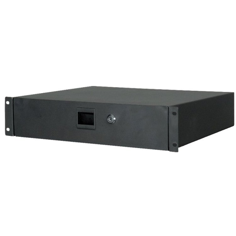 DAP Audio 19 inch rack drawer with lock 2U | Bax Music