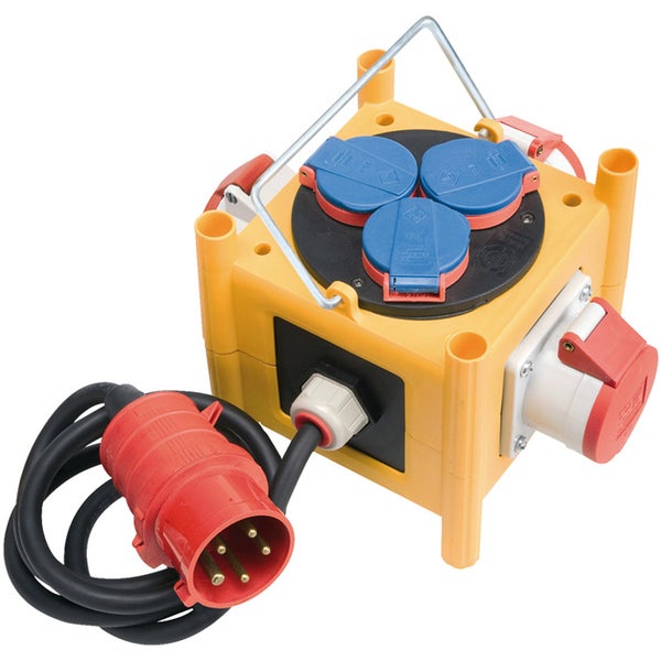 Brennenstuhl  distribuidor de corriente 3x 400 V 16A 3x schuko