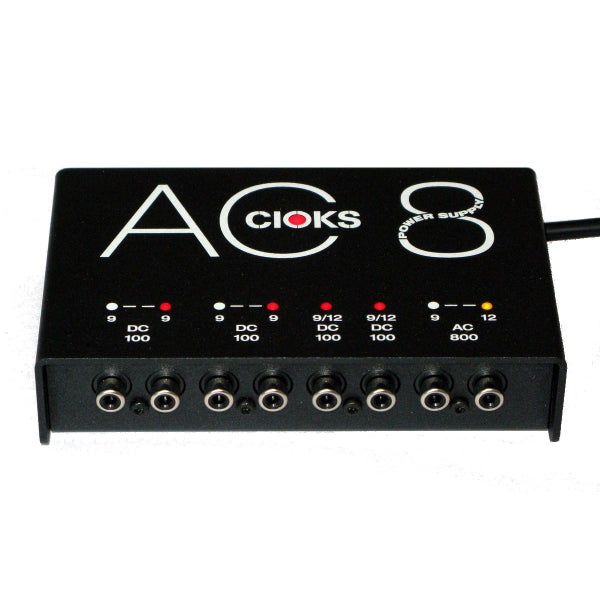 Cioks AC8 AC/DC multi-power supply for effect pedals