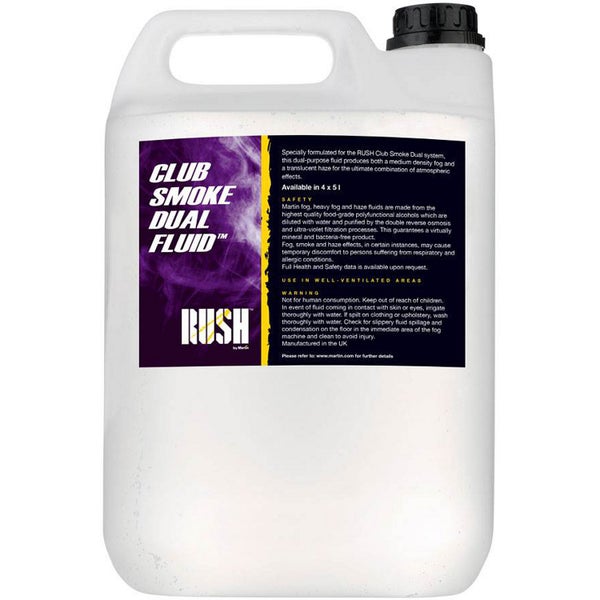 Martin Club Smoke Dual Fluid 5 litros líquido para crear humo