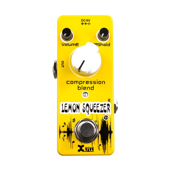 Xvive Compresor V9 Lemon Squeezer pedal de efectos
