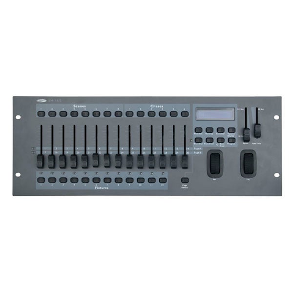 Showtec Scanmaster 16/2 DMX ljuskontroll