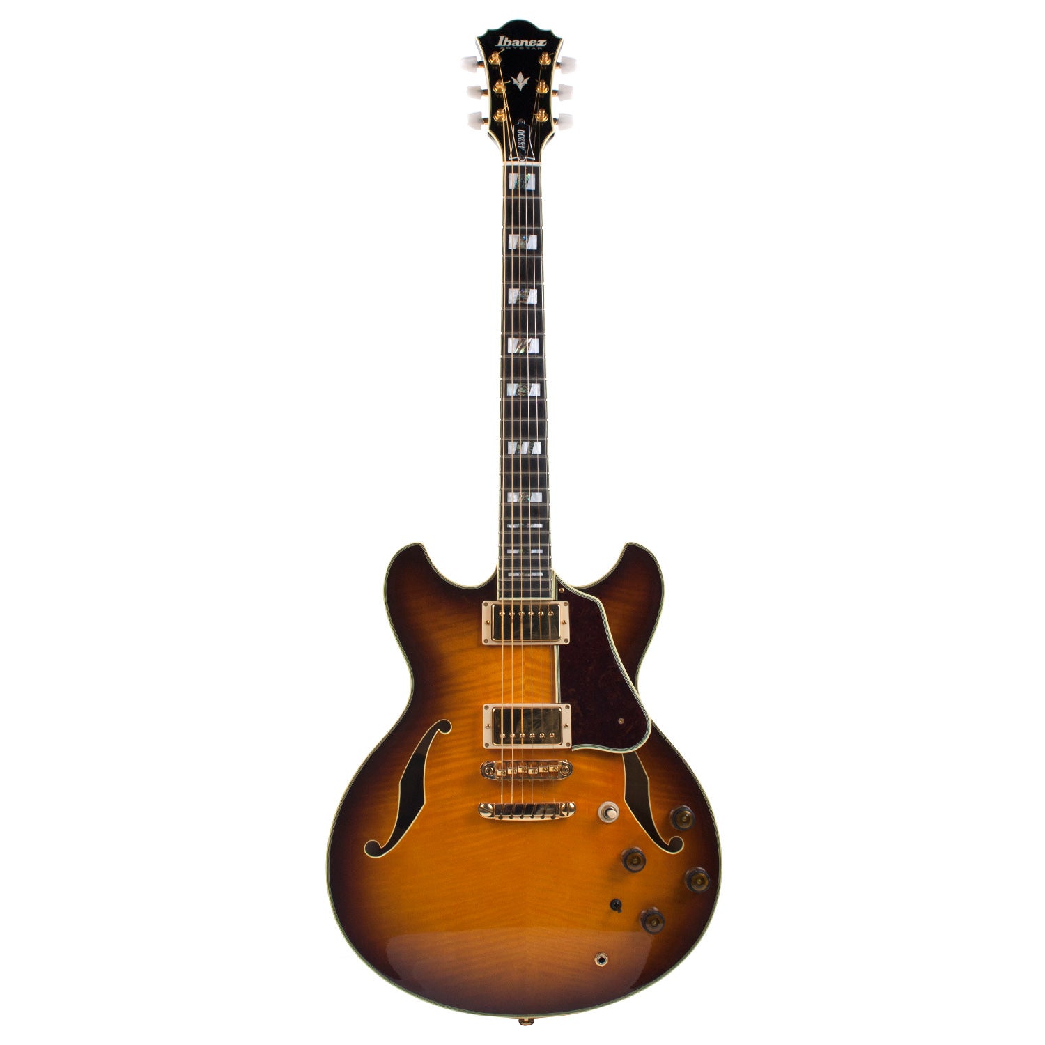 Ibanez AS200 Vintage Sunburst 1999 tweedehands gitaar