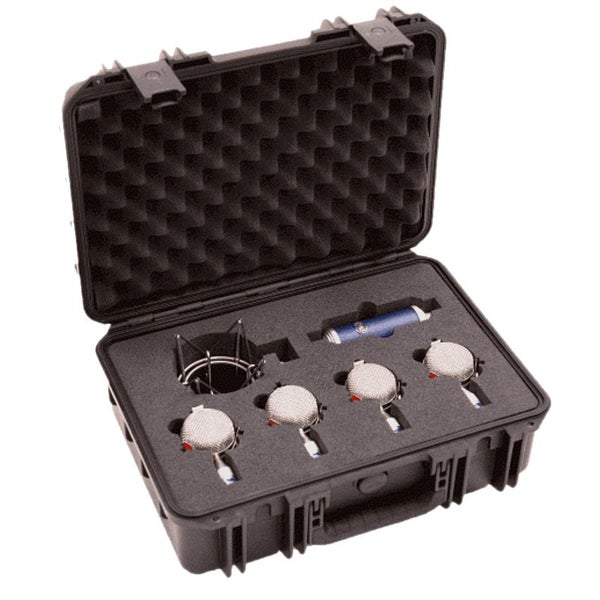 Blue Bottle Rocket Mic Locker with Interchangeable Capsules