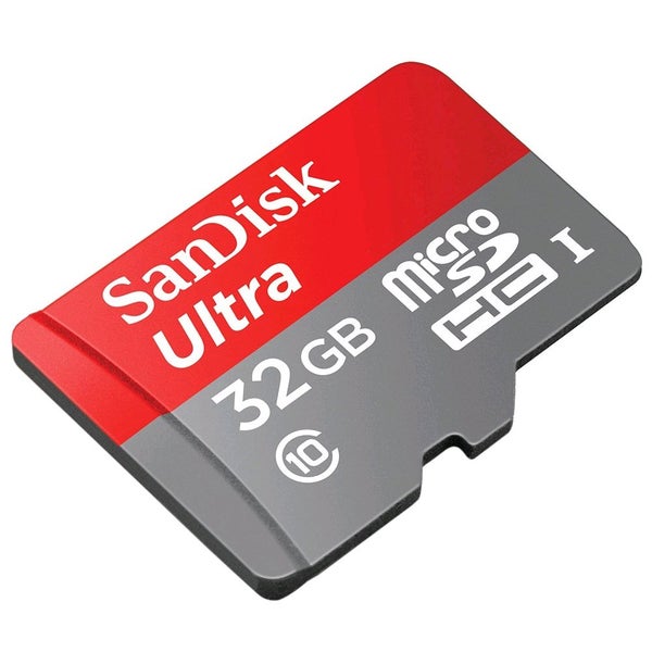 SanDisk Ultra 32GB klass UHS-I 10MB/s med SD Android adapter