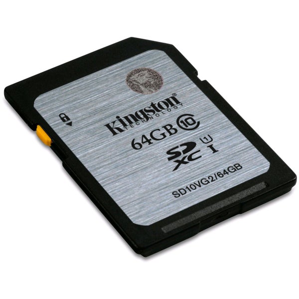 Kingston SD10VG2/64GB SDXC UHS-I carte mémoire 64 Go - série G2