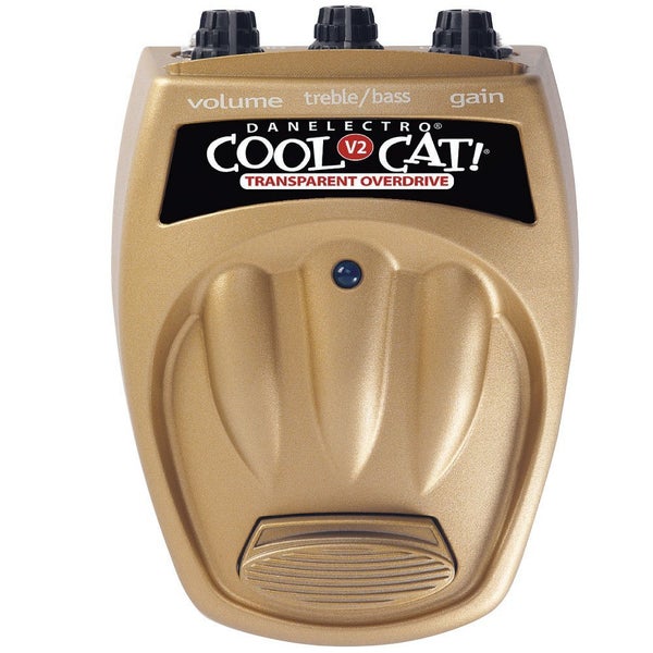 Danelectro Cool Cat Transparent Overdrive CTO-2 V2