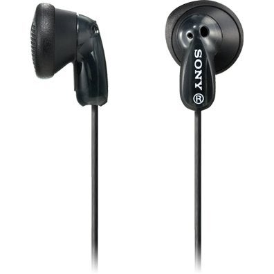 Sony auriculares in-ear MDRE9LPB basic estilo Fontopia negros