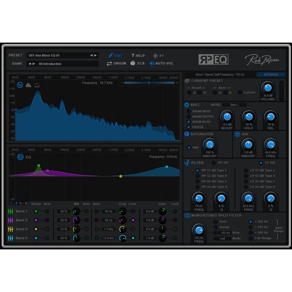 Rob Papen RP-EQ virtuele equalizer (download)