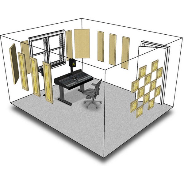 Primacoustic  London 12 room kit Black