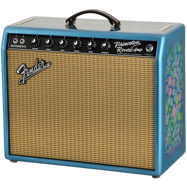 Fender '65 Princeton Reverb Blue Flower FSR Amplificador de guitarra