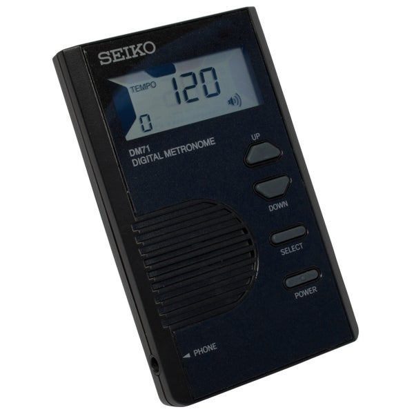 Seiko DM71 metronomo digitale nero
