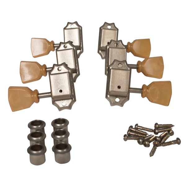 Gotoh SD90 3x3 mécaniques nickel vieilli Vintage Style