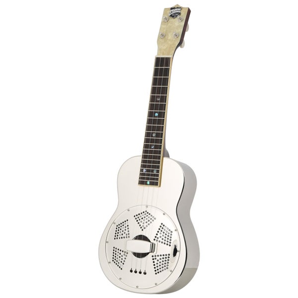 Recording King RU-998 Metal Body tenor ukulele
