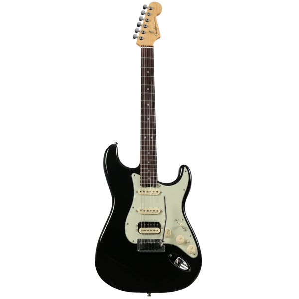 Fender American Elite Stratocaster HSS Shaw Mystic Black RW