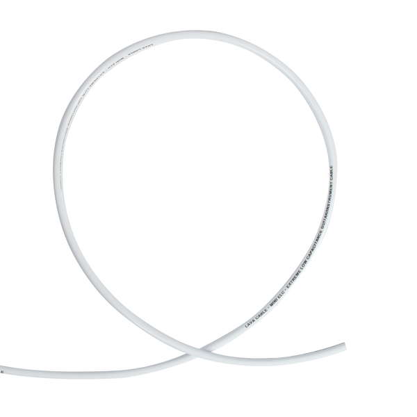 Lava Cable Mini ELC blanco cable de conexión, por metro