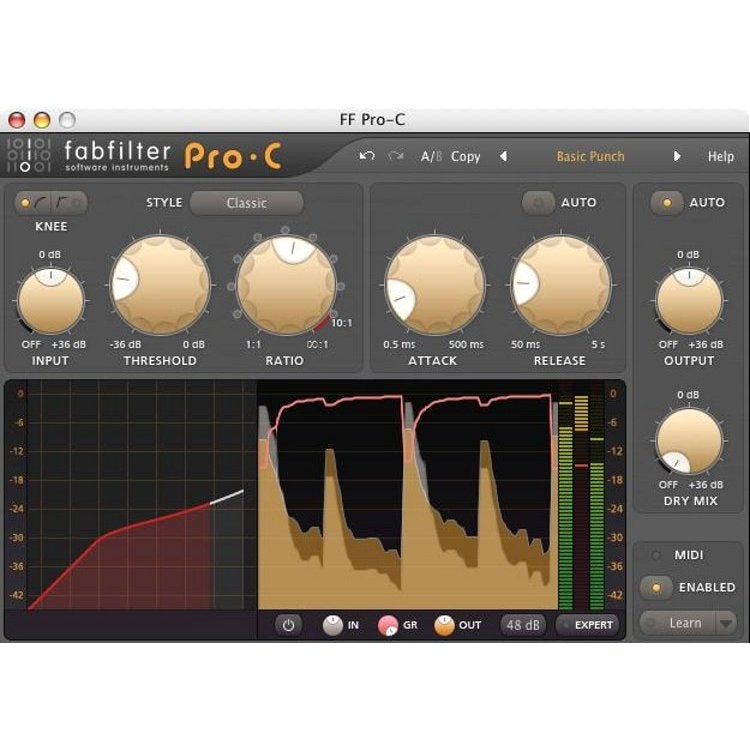Fabfilter Pro-C Compressor | Bax Music