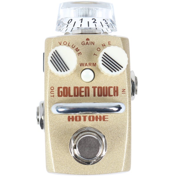 Hotone Golden Touch Overdrive pedal de efectos para guitarra