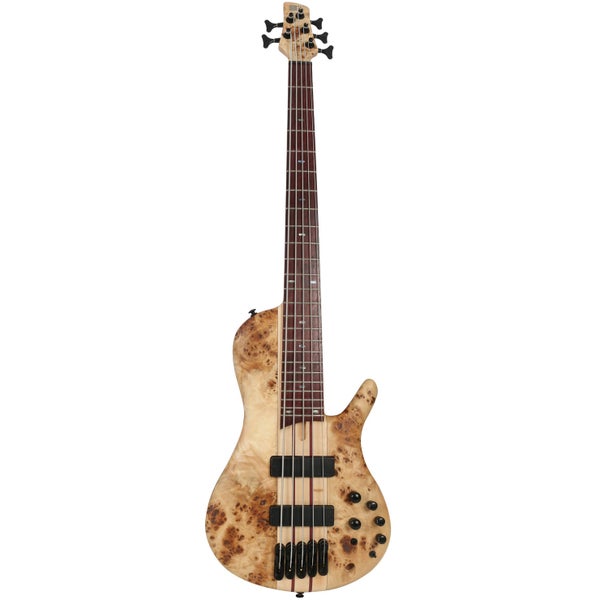 Ibanez SRSC805 Bass Workshop Natural Flat 5-string bass guitar