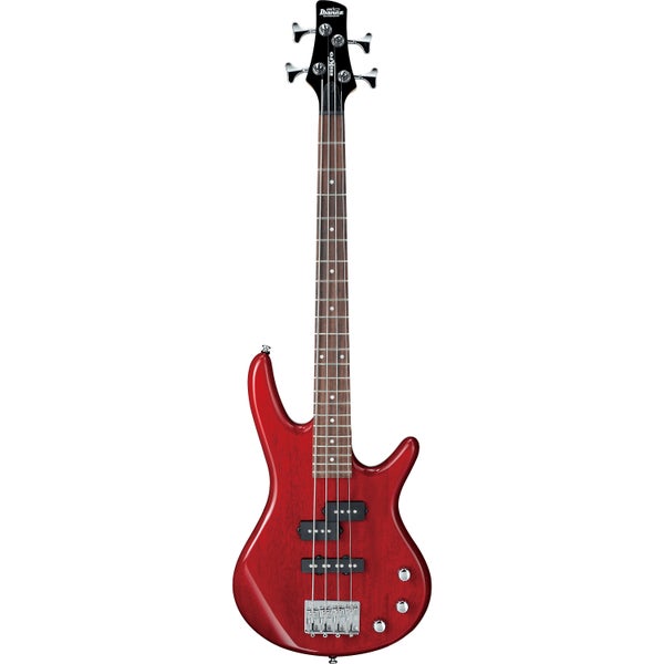 Ibanez GSRM20 miKro Transparent Red electric bass guitar