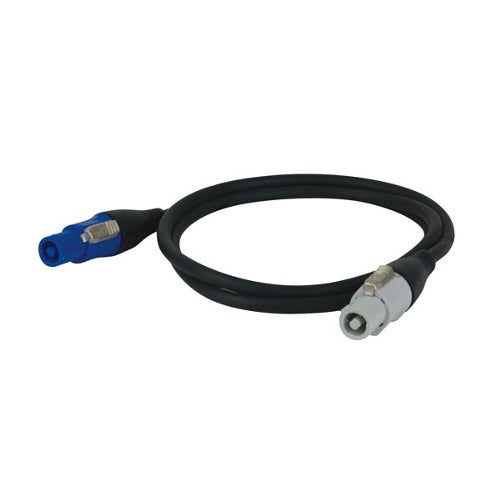 DAP Powercable blau, verriegelbar, M/F 1,5m